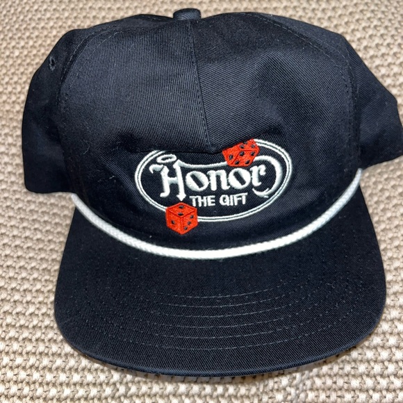 HONOR THE GIFT LUCKY 7 UNSTRUCTURED CAP - BLACK - Picture 6 of 6